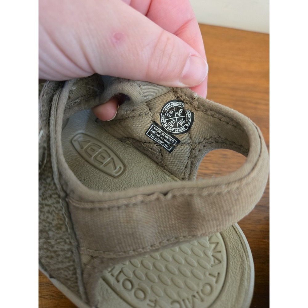 KEEN Rose Sandals Womens 6 Beige Brindle Shitake Hiking Water Shoes 1016729 - Picture 8 of 9
